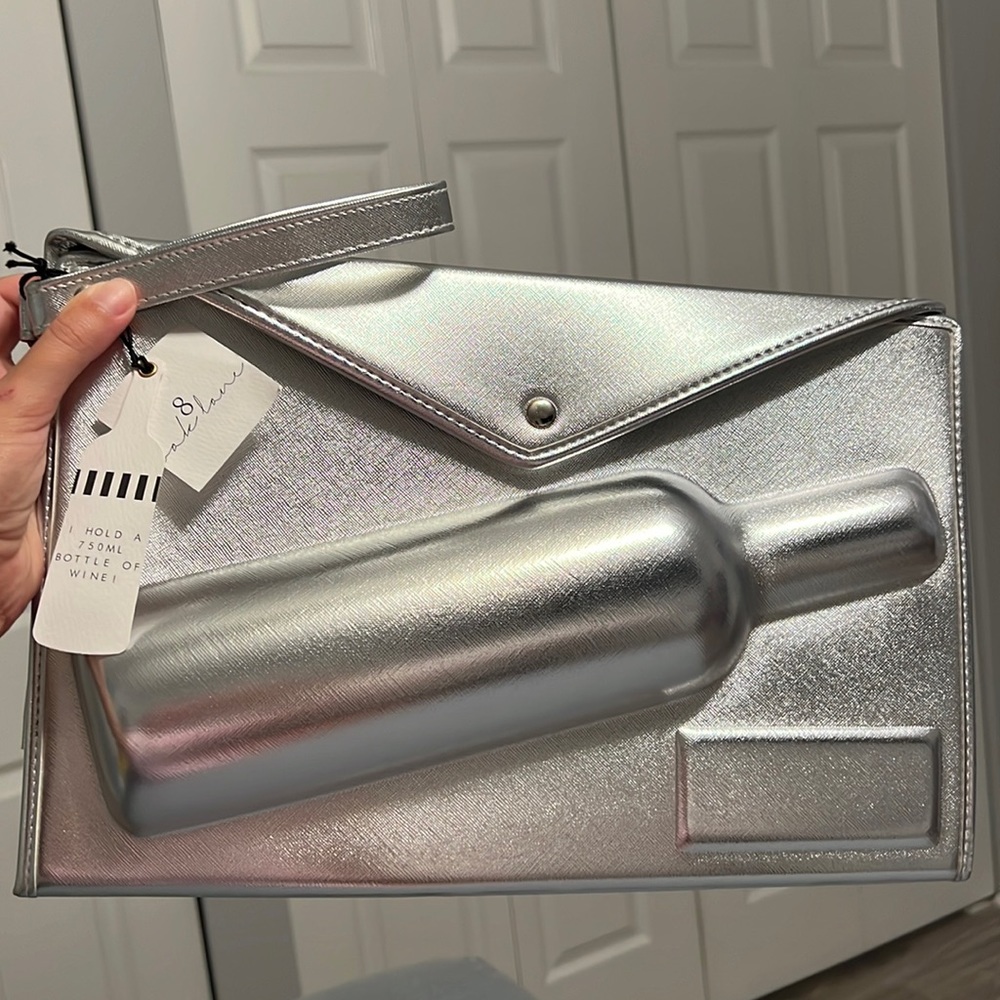 Girls night wine clutch!